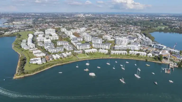 Parramatta River Waterfront at Breakfast Point Peninsula Breakfast Point Pest Control Service Area